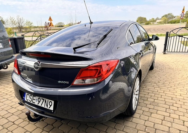 Opel Insignia cena 19600 przebieg: 233000, rok produkcji 2010 z Nidzica małe 29